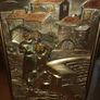 Linea Fusco Italian Silver {925} Italian art work mirror framed 3D sculpture wall art Image 3