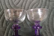 Avoca blue candle holders X 2 for sphere / ball candles