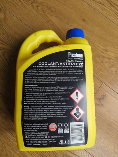 coolant 4 lit.