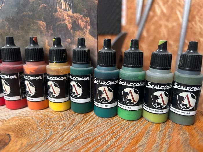 Complete ScaleColor Paint Set (70 Colours) Excellent Condition