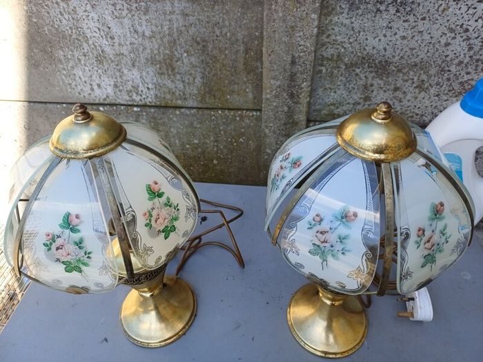 Vintage Brass Table Lamps