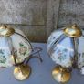 Vintage Brass Table Lamps Image 4