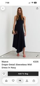 Reiss dress Navy size 8