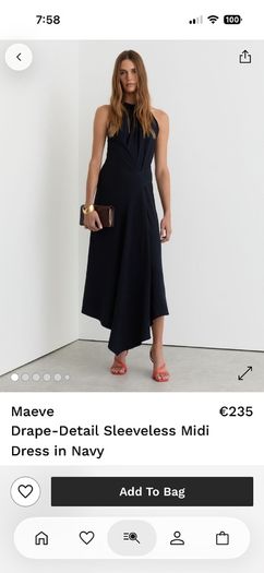 Reiss dress Navy size 8