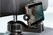 1Pc  Adjustable Car Seat Phone Holder with Headrest Mount -