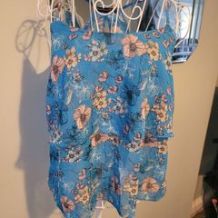floral top size 8
