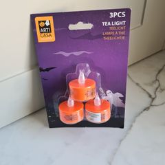 Halloween Orange Tealights
