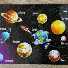 Solar System Jigsaw (130 pieces)