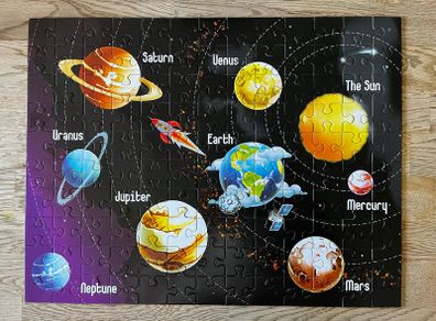 Solar System Jigsaw (130 pieces)