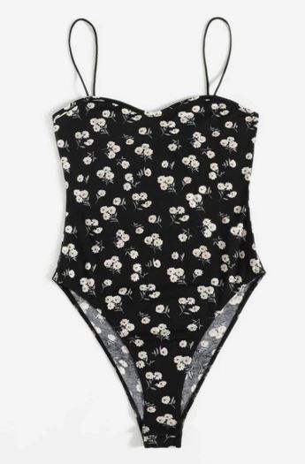 New Ditsy Floral Cami Bodysuit