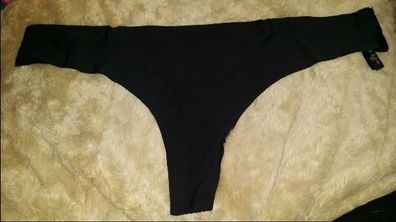 Brand new black thong size UK18/20 EU46/48 Postage included