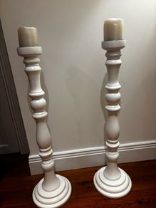 Large candle sticks holders