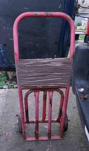 Metal trolley