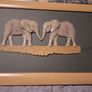 Limited edition 3D "Lets Shake On It" Elephant picture by Simon Harris Image 5