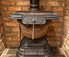 Vintage FATSO Masport Cast Iron Stove Traditional Solid Fuel Stove (Filly functional)
