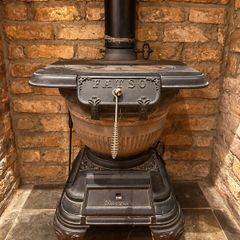 Vintage FATSO Masport Cast Iron Stove Traditional Solid Fuel Stove (Filly functional)