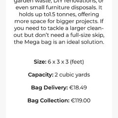 Skip bag
