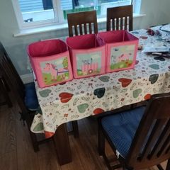 Girls storage boxes