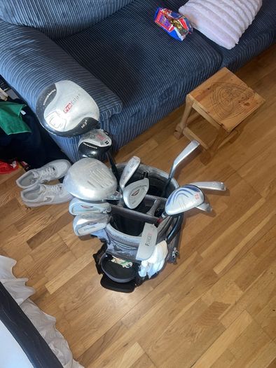 Golf clubs + Bag