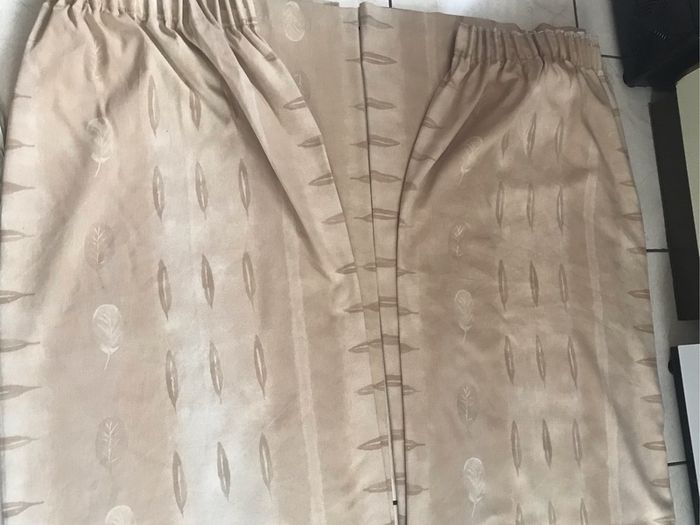 Pair of Curtains, 90 x 90, Pencil Pleat Tape Top