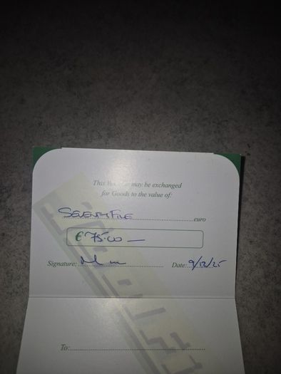 75 Euro Toolfix Physical giftcard
