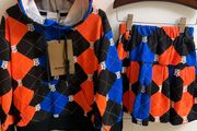 Burberry girls hoodie sets 4/5y