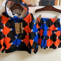 Burberry girls hoodie sets 4/5y