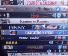 Dustin Hoffman Dvd Collection Bundle Lot Kramer Vs Kramer Wag The Dog Papillon Tootsie Midnight Cowboy Etc.
