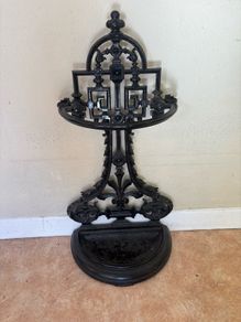 Victorian umbrella/walking stick stand