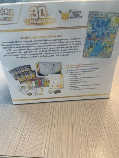 Pokemon 30th Anniversary ETB