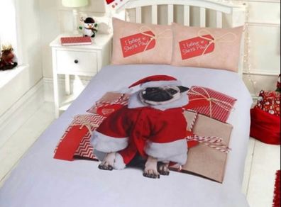 christmas duvet double new