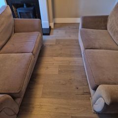 3 seater sofas x 2