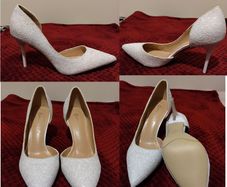 Stunning Sparkly Occasion Shoes, NEW