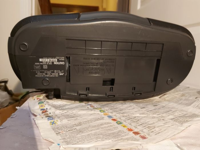 JVC CD, Radio, Tape, Portable music system, Model RC-X230, in excellent cosmetic condition, stuck on Standby Mode, dont have remote