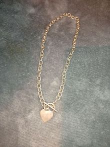 silver necklace