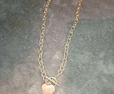 silver necklace