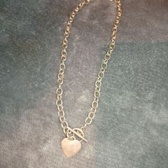 silver necklace
