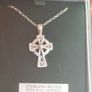 Sterling silver Irish necklace and pendant Image 2