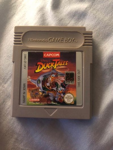 Vintage Ducktales Nintendo Gameboy Game In Box .