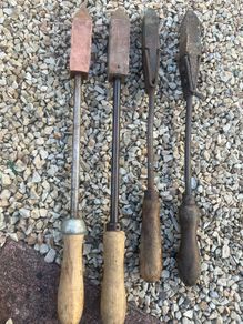 4 Vintage Soldering Irons