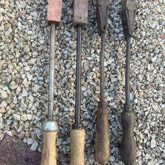4 Vintage Soldering Irons