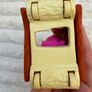 Burger King The Flintstones Rollers 1993 Pt 4 Dino Part is Missing Approx. 8 cm. Used Please see photos Image 9
