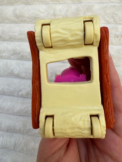 Burger King The Flintstones Rollers 1993 Pt 4 Dino Part is Missing Approx. 8 cm. Used Please see photos