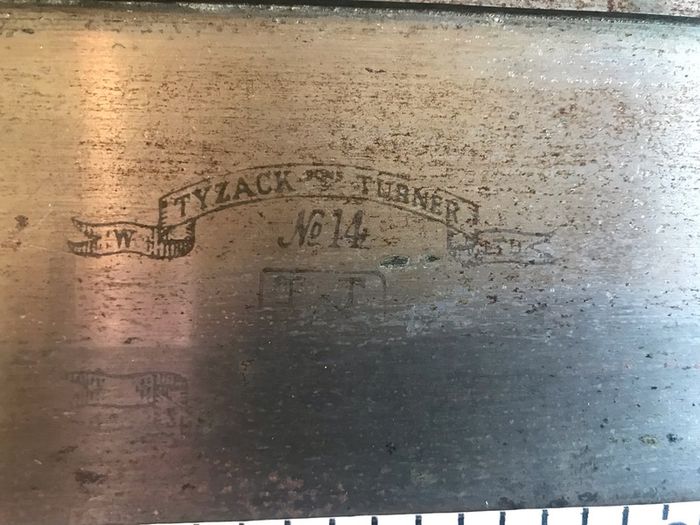 W. Tyzack sons and Turner Hand saw