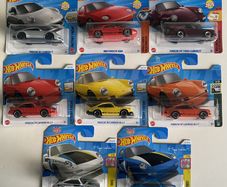 Porsche 928S/ 911 Cabriolet/ Carrera T/ Carrera RS2.7 - Hot wheels