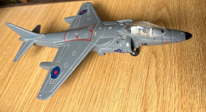 RAF Sea Harrier 1:72 die cast metal