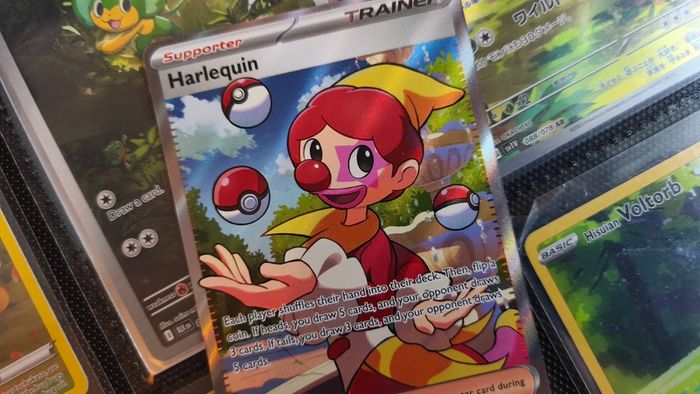 Harlequin ! Ultra Rare ! from White Flare Set ! 2025 ! Pokemon Card !