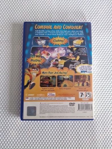 Crash Tag Team Racing Bandicoot PlayStation2 Ps2 Games Original