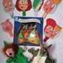 2 Puppets, Play Script, Story Book, Character Masks Image 5