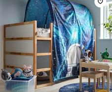 Ikea kura bed tent